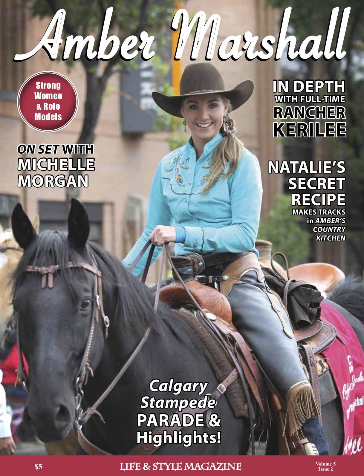 Amber Marshall Cowboy Hat A MARSHALL Life Style Magazine