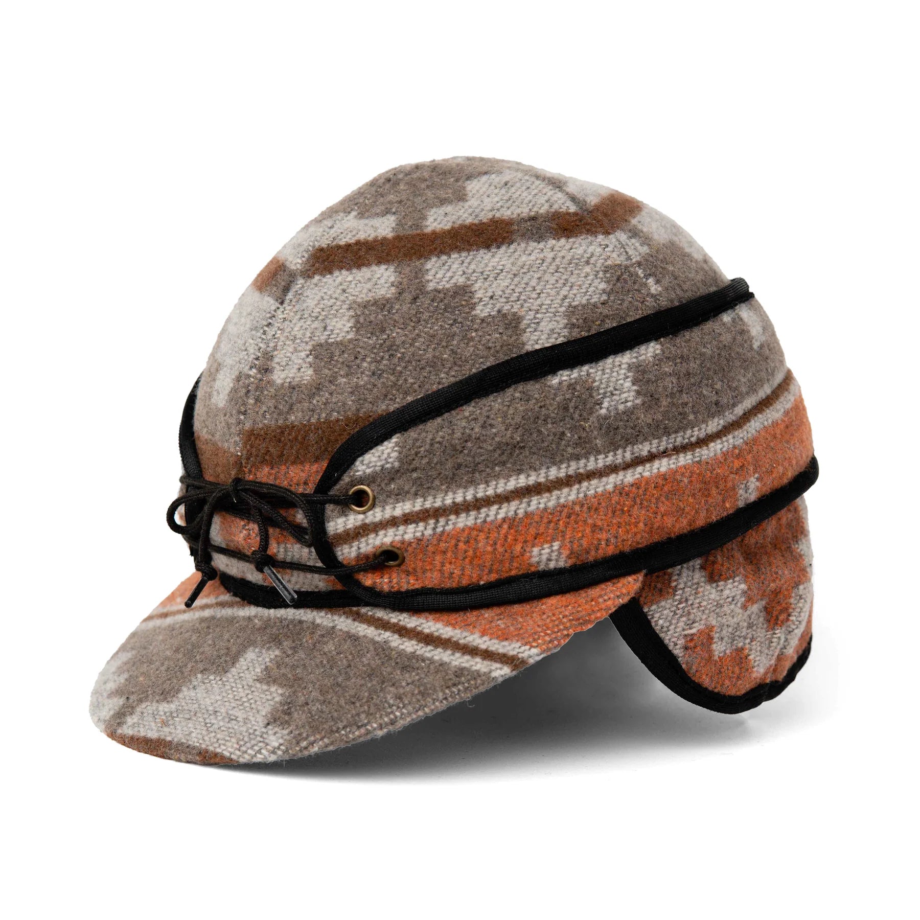 Crown Cap - Railroad Cap Navajo Orange