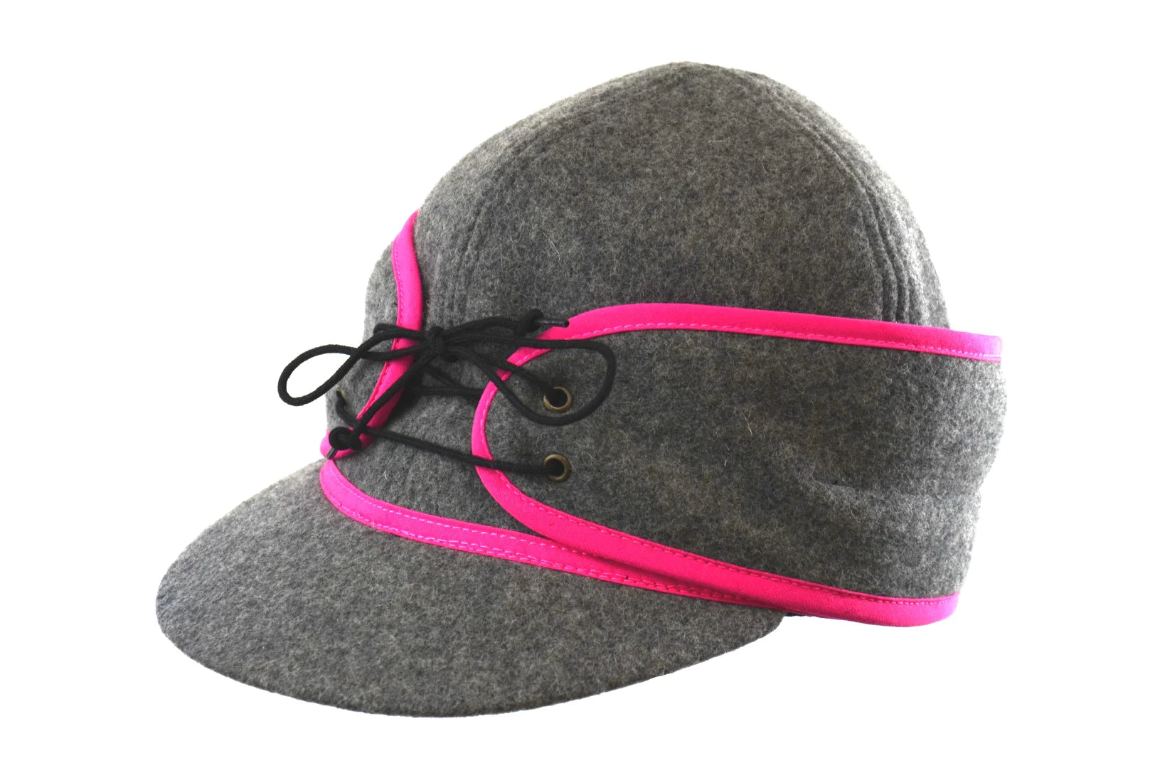 Crown Cap - Ladies Railroad Hats with Ponytail Hole (3 Styles)