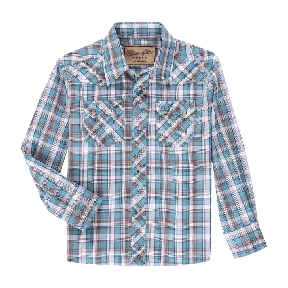 Boys Wrangler - Retro Long Sleeve Shirts