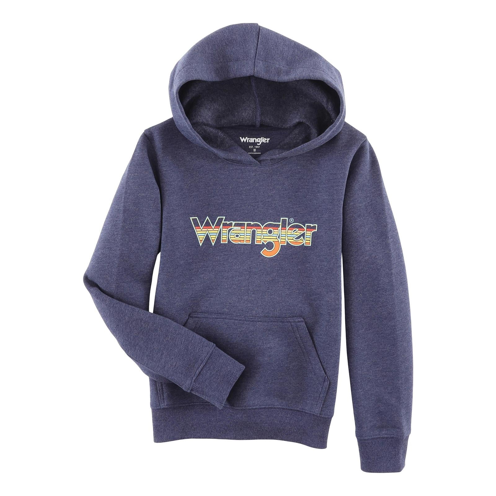 Wrangler - Youth Multicolor Pullover Hoodie - Regular Fit