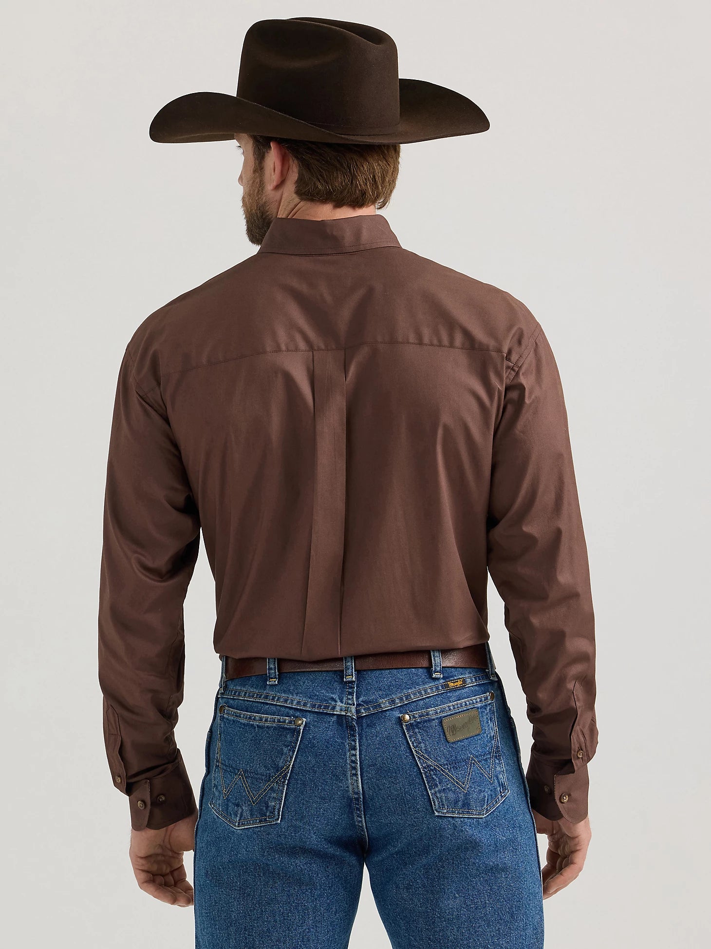 Wrangler - Men's Long Sleeve Button Down George Strait