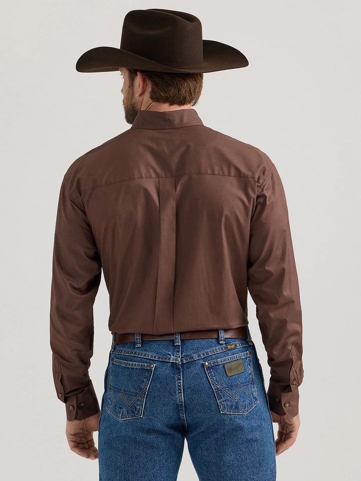 Wrangler - Men's Long Sleeve Button Down George Strait