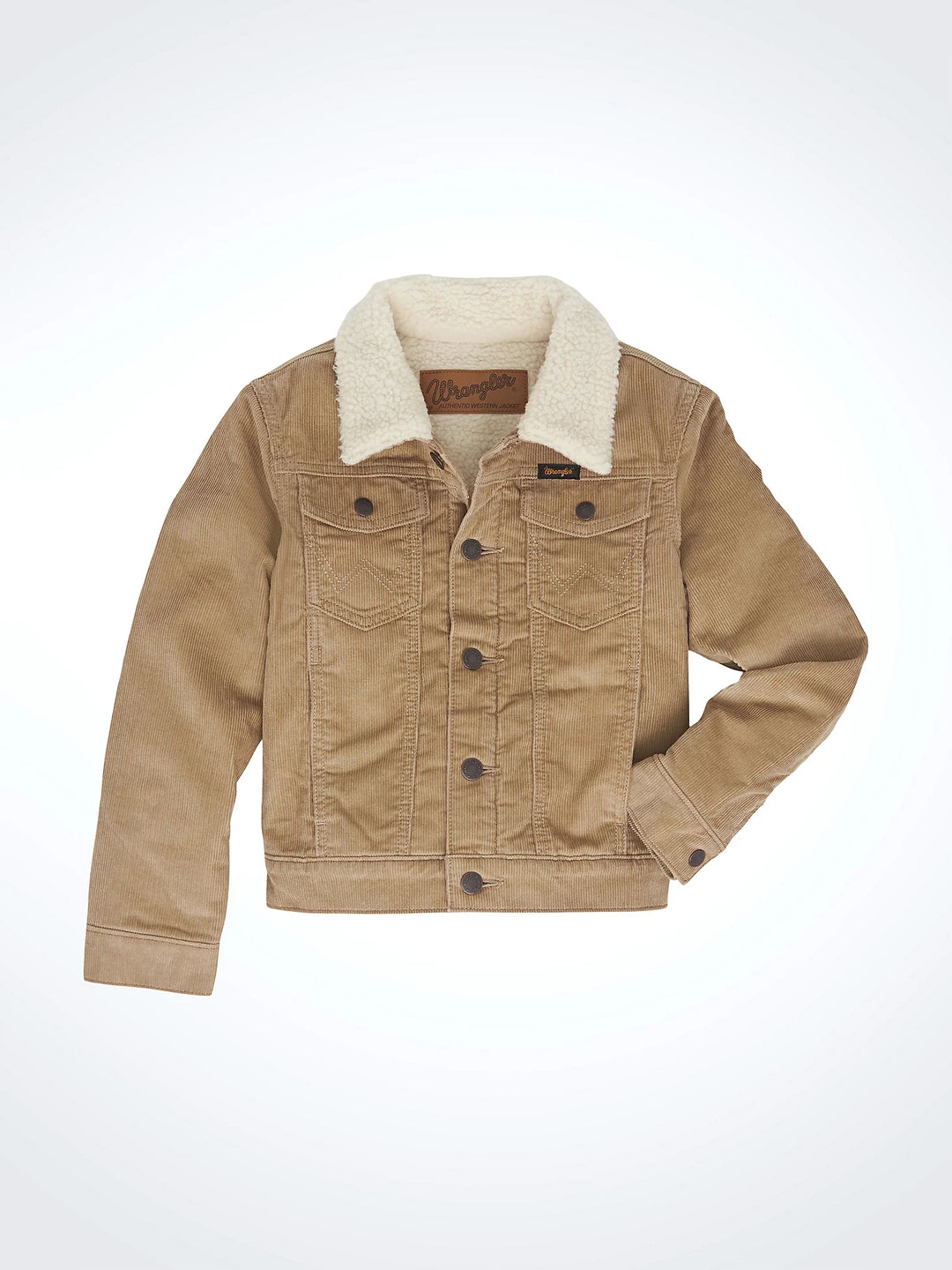 Wrangler - Boy's Corduroy Jacket - Sherpa Lined - Wheat