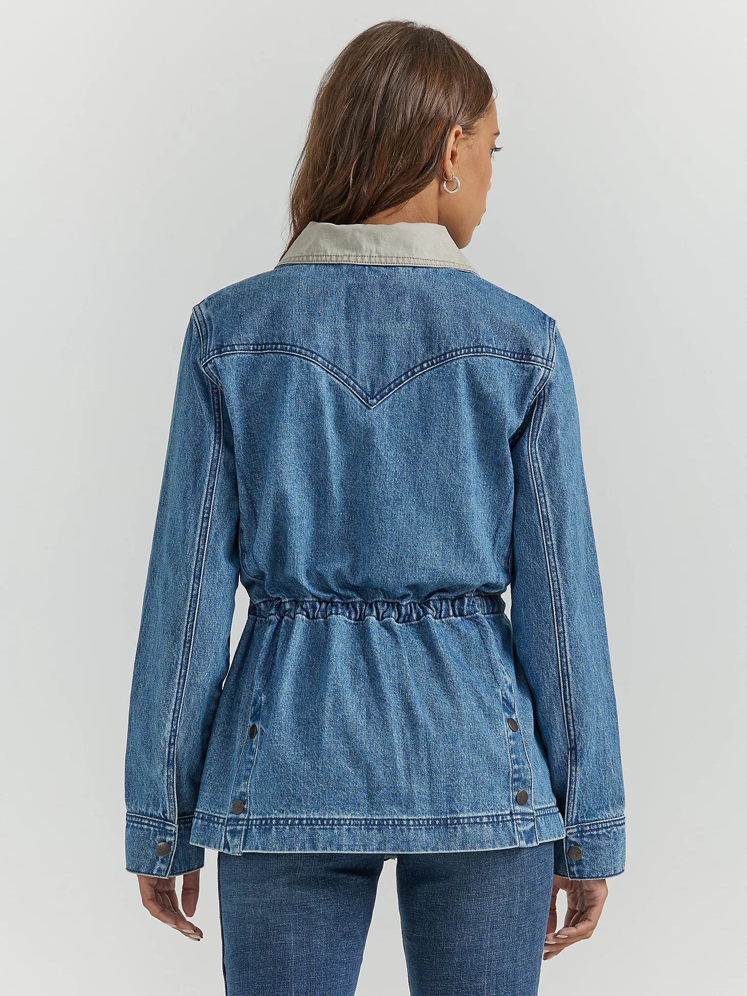 Wrangler - Women's Barn Jacket Unlined Canvas Collar