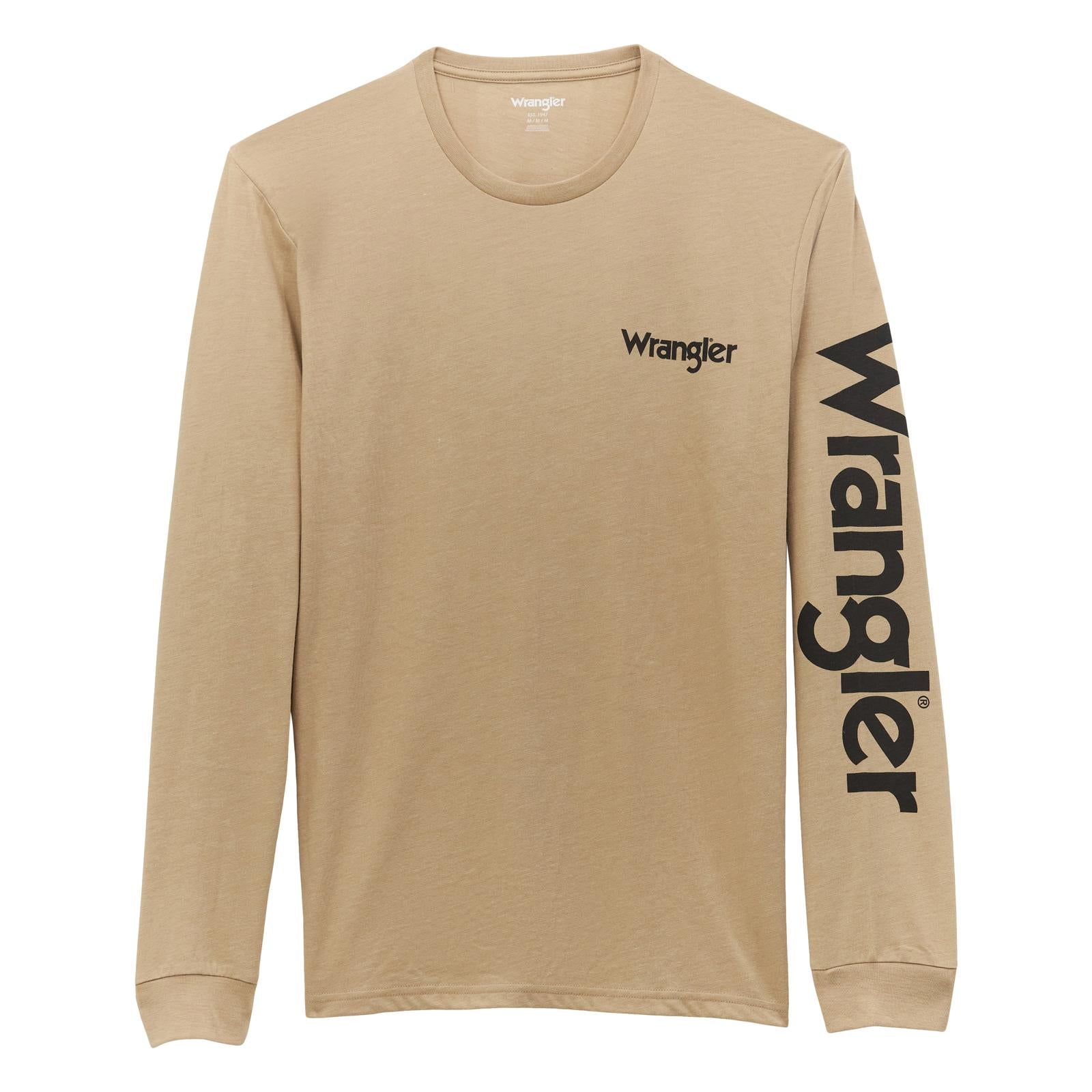 Wrangler - Men's Long Sleeve Tee Truck Back Graphic (S&XL Only)