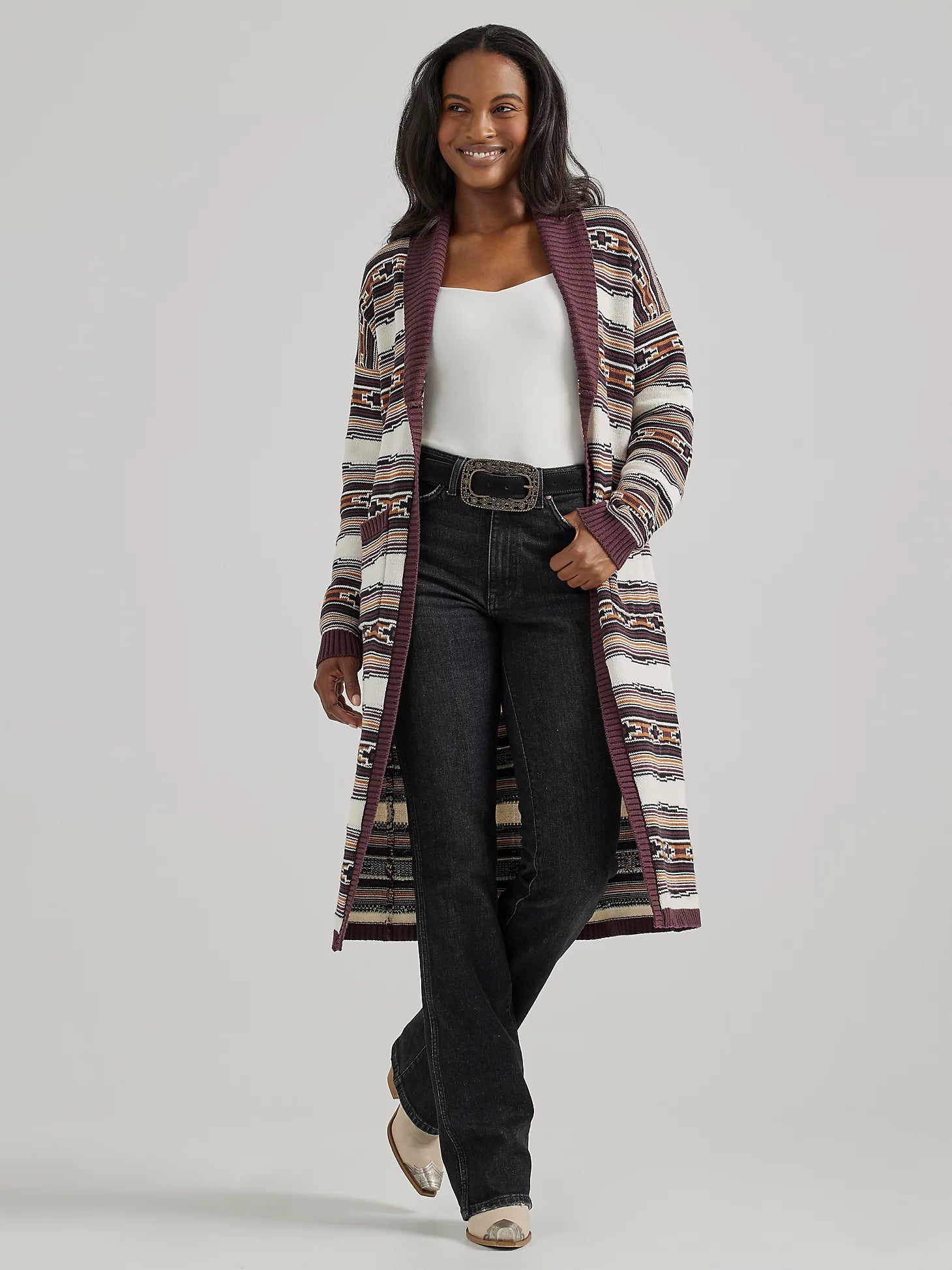 Wrangler - Women's Duster Retro Southwestern