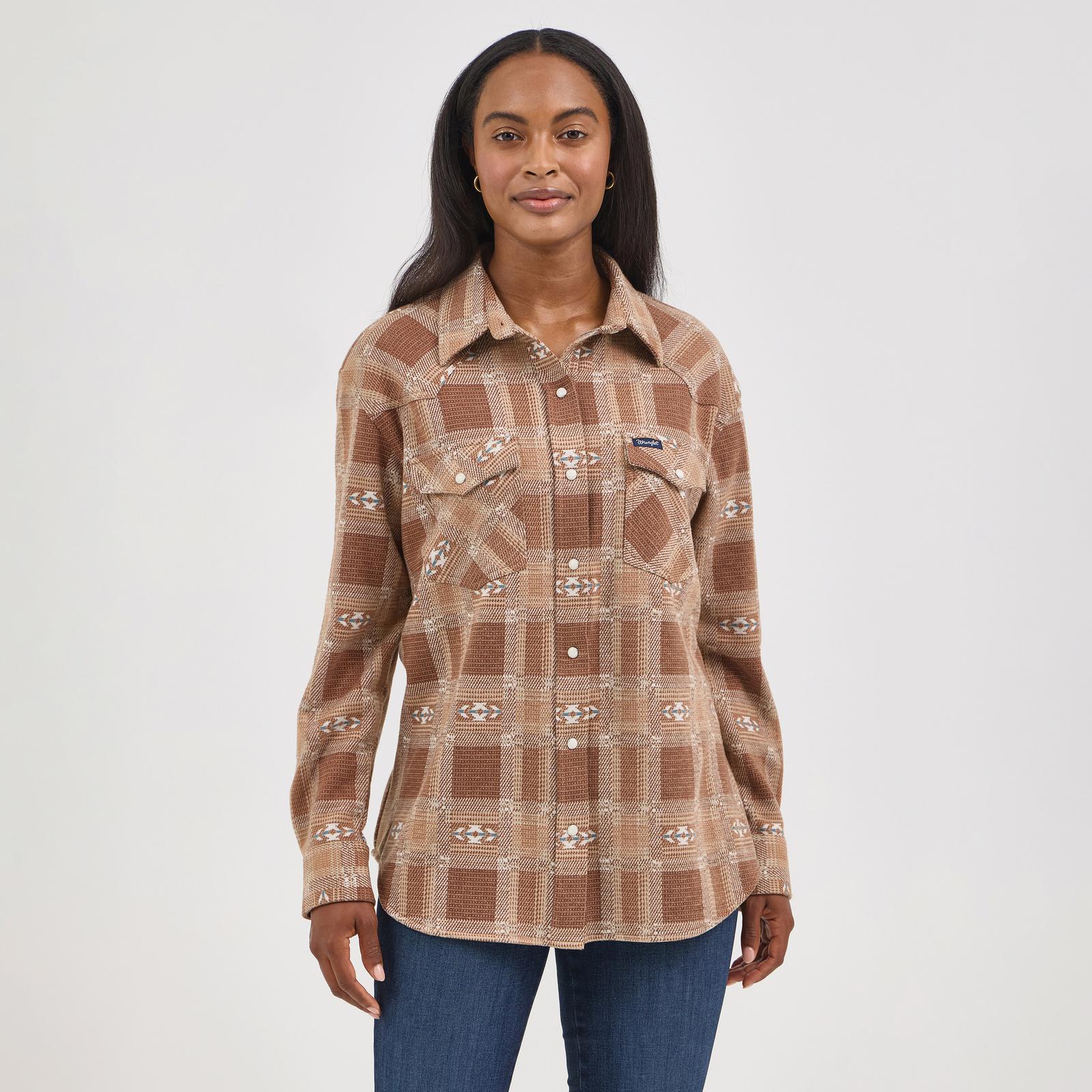 Wrangler - Women's Boyfriend Shirt Jacket