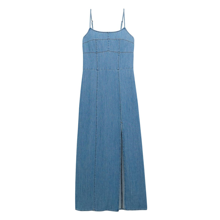 Wrangler - Women's Retro Punchy Maxi Denim Dress