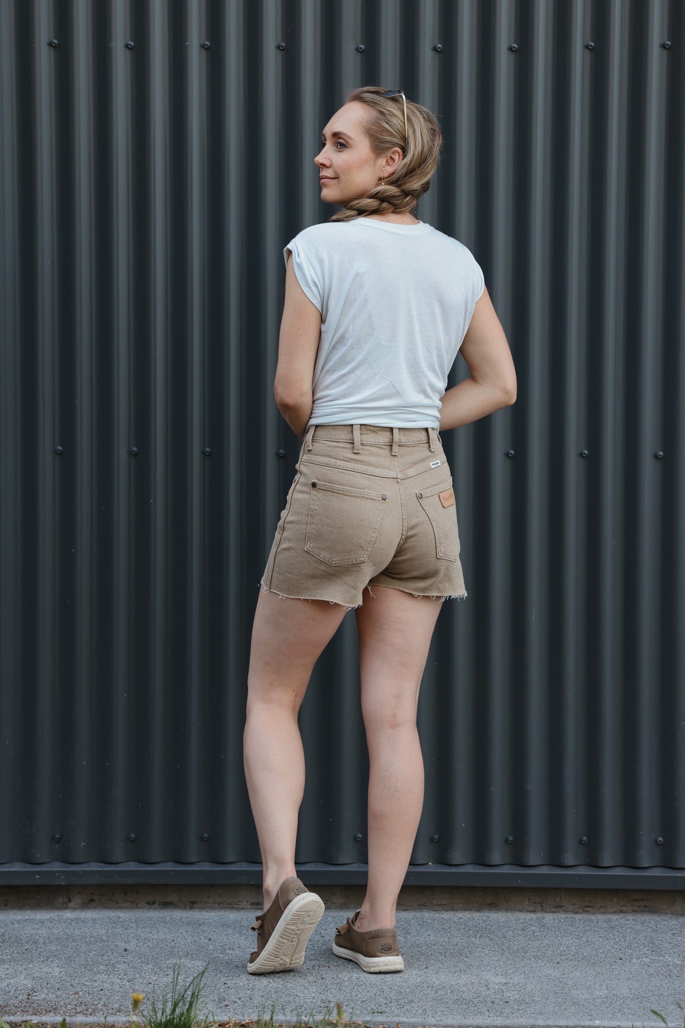 Wrangler - Women's Shorts Retro Frankie Cowboy High Rise