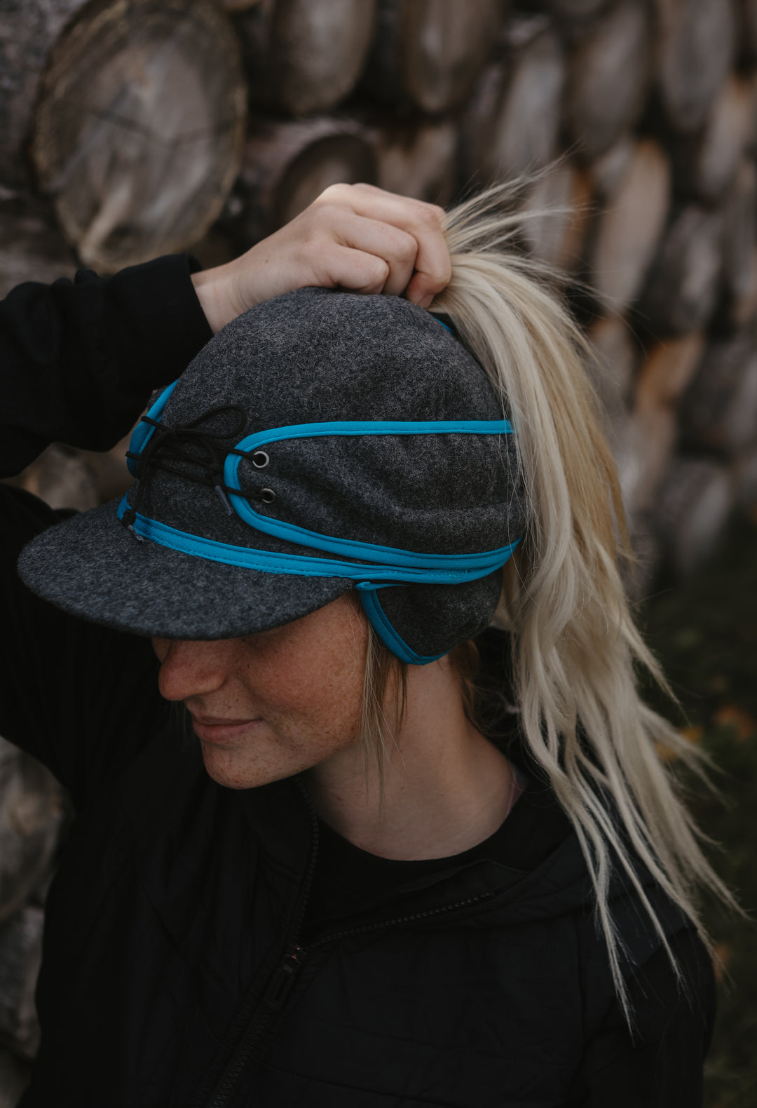 Crown Cap - Ladies Railroad Hats with Ponytail Hole (3 Styles)