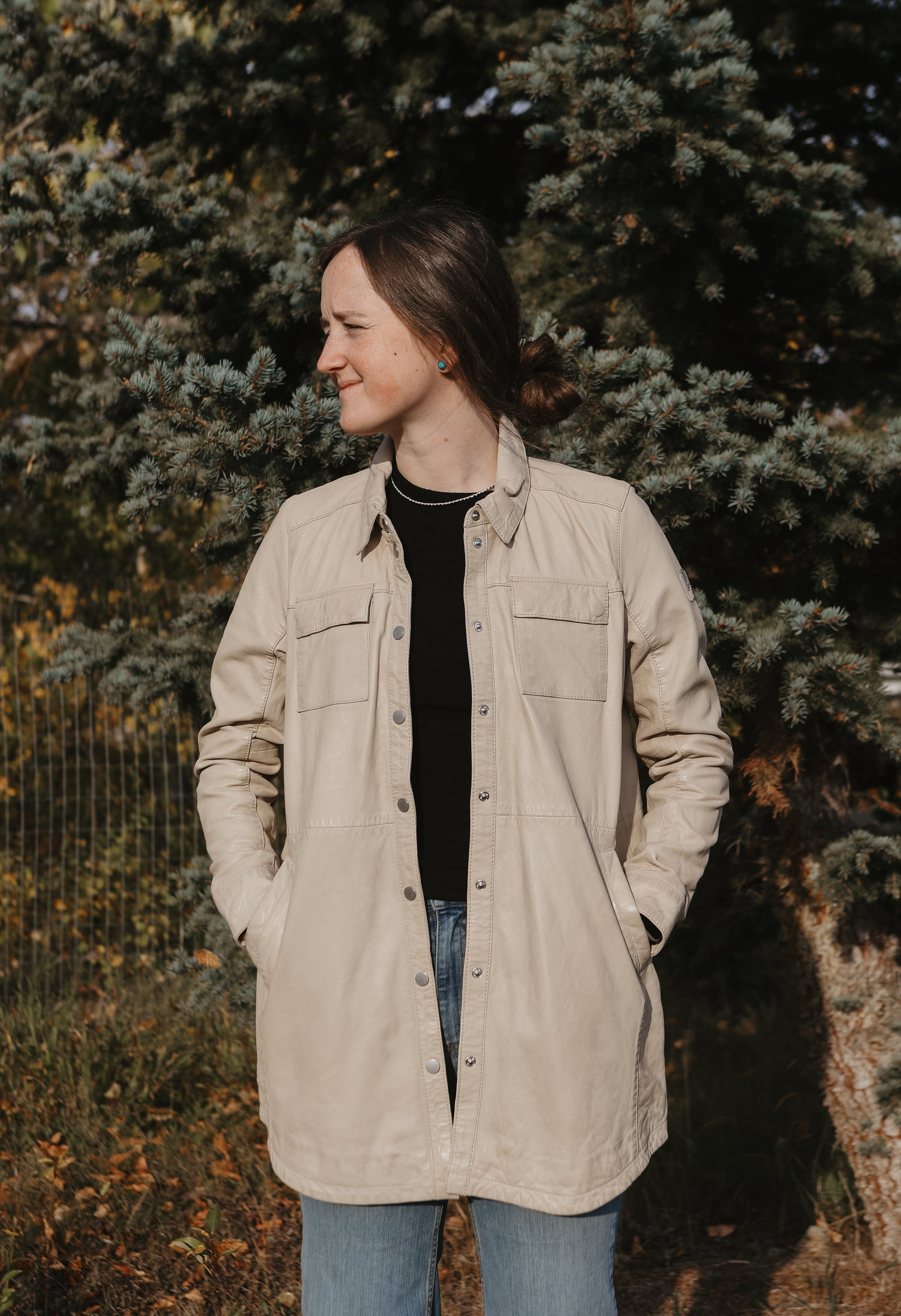 Mauritius - Women's Miha Leather Jacket (XS ONLY)