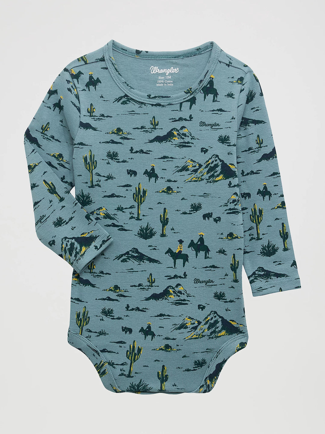 Wrangler - Baby Boy Bodysuit - Dusty Sky