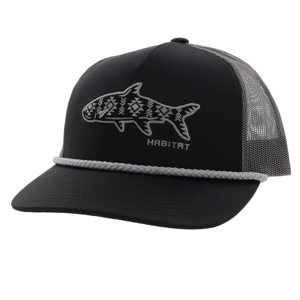 Hooey - "Habitat" Black/Charcoal Hat