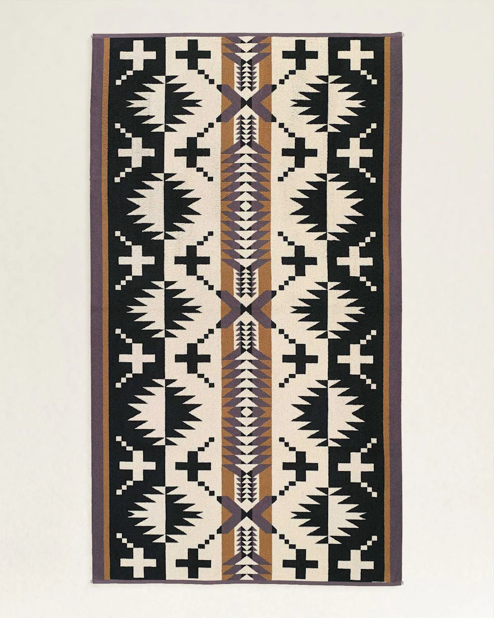 Pendleton Spider Rock Spa Towel Black/White