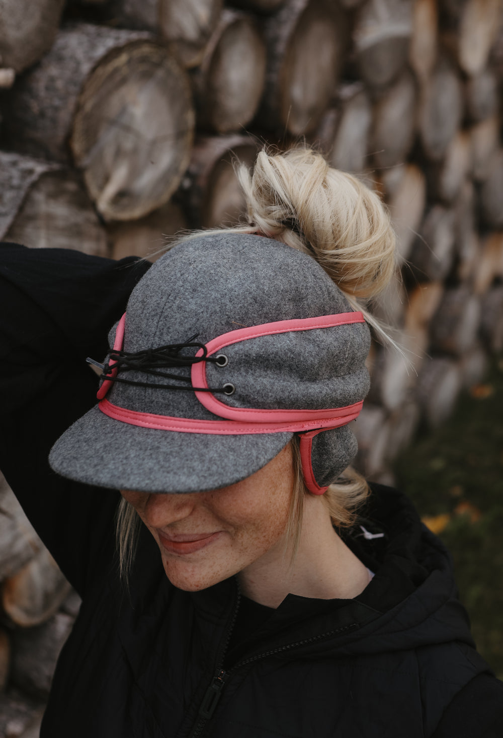 Crown Cap - Ladies Railroad Hats with Ponytail Hole (3 Styles)