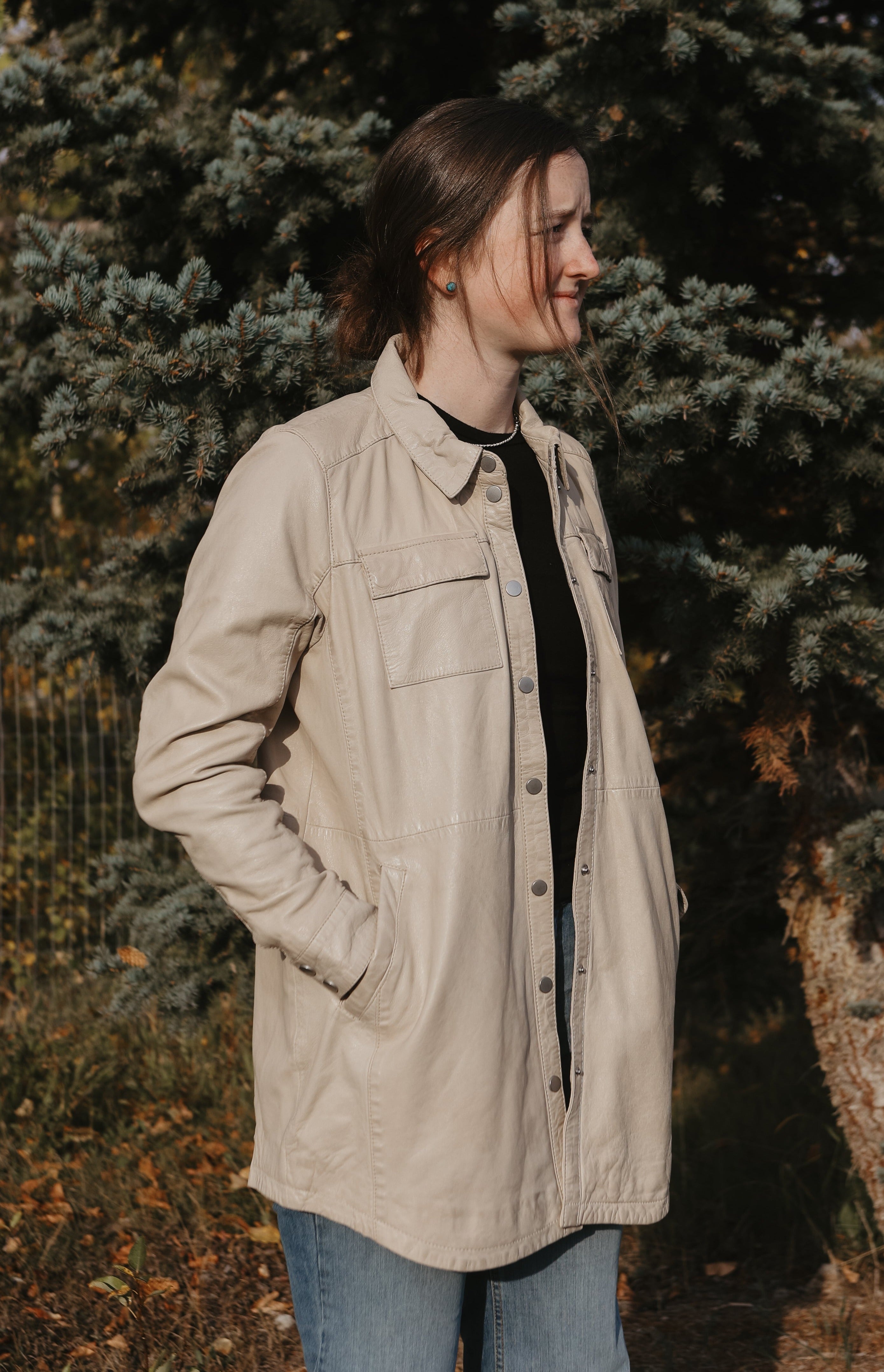 Mauritius - Women's Miha Leather Jacket (XS ONLY)