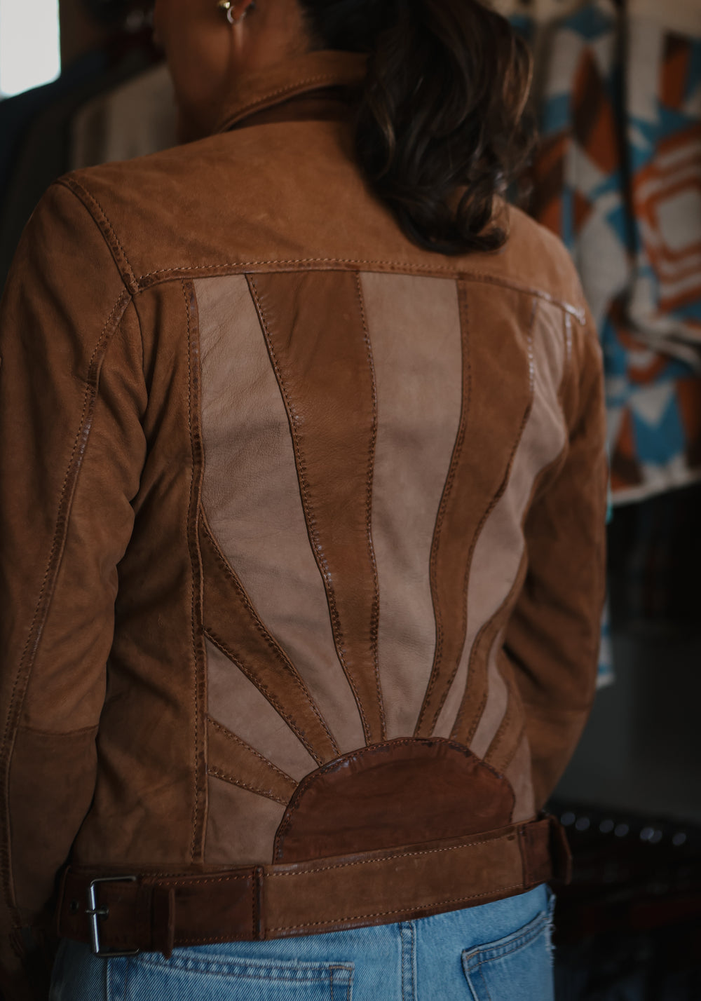 Mauritius - Women's Sunny RF Leather Jacket