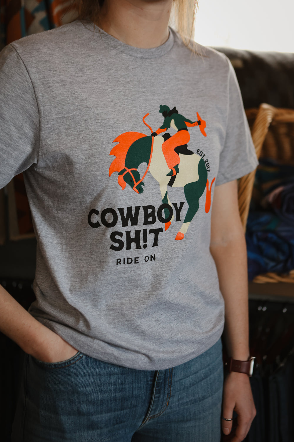 Cowboy Sh!t - Ride On Tee
