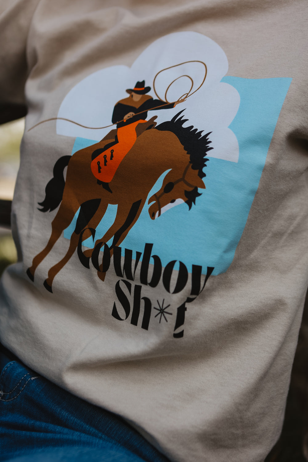 Cowboy Sh!t - Sky Rider Long Sleeve Tee