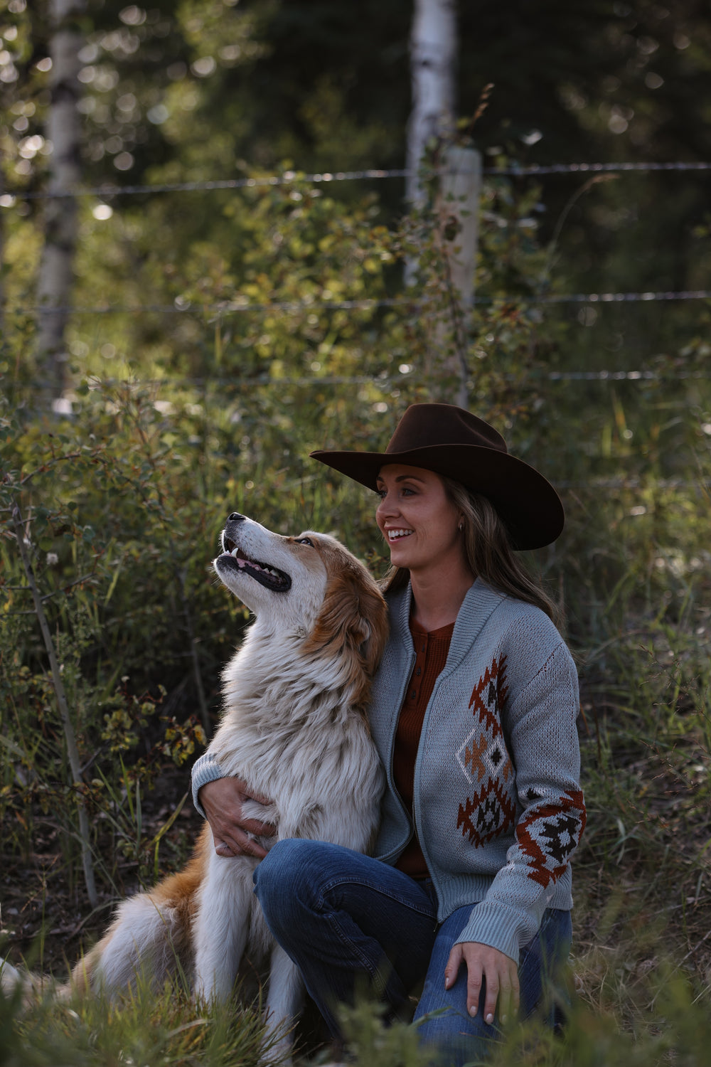 Wrangler - Women's Sweater Southwestern Full Zip Cardigan