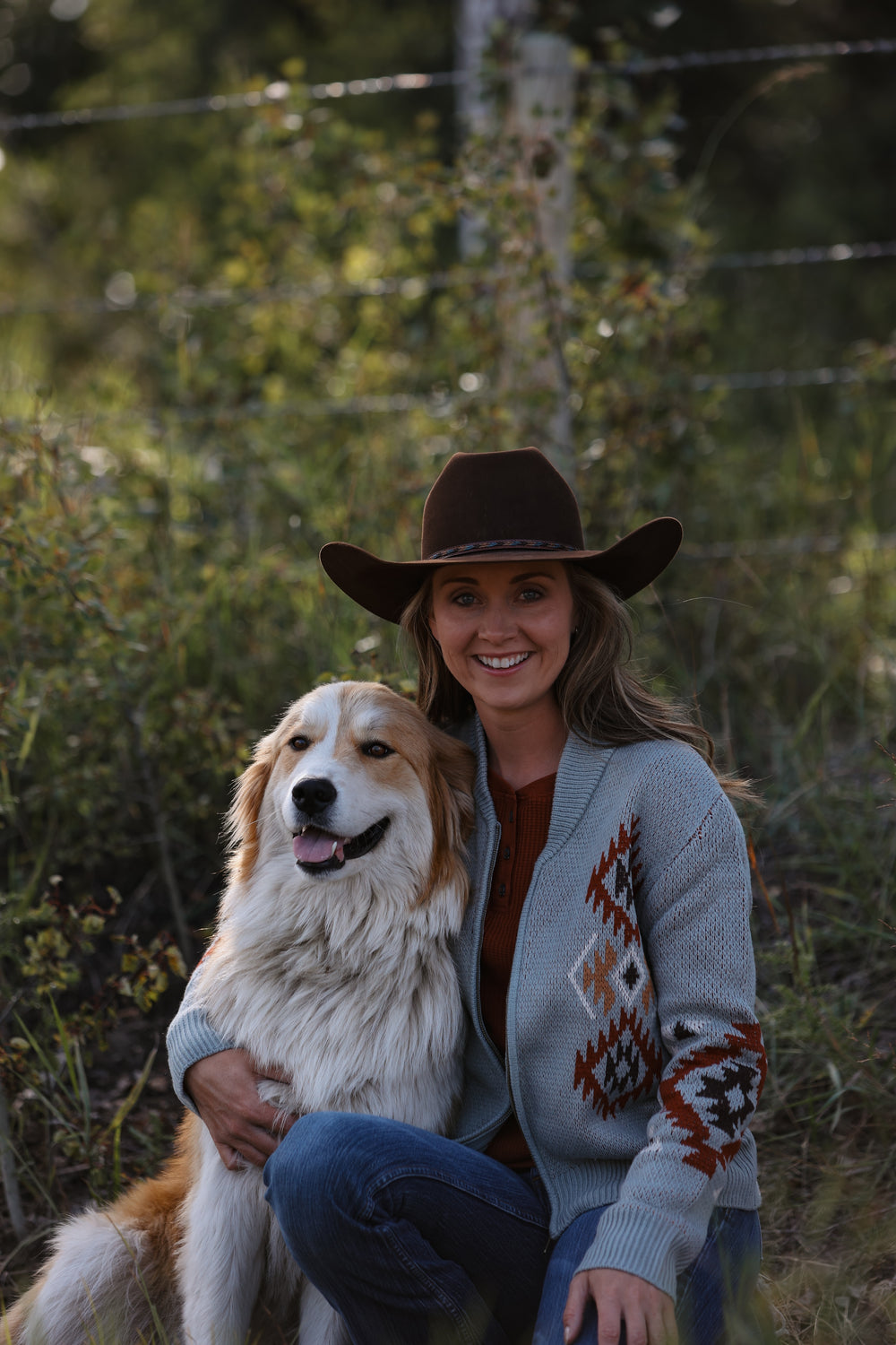 Wrangler - Women's Sweater Southwestern Full Zip Cardigan