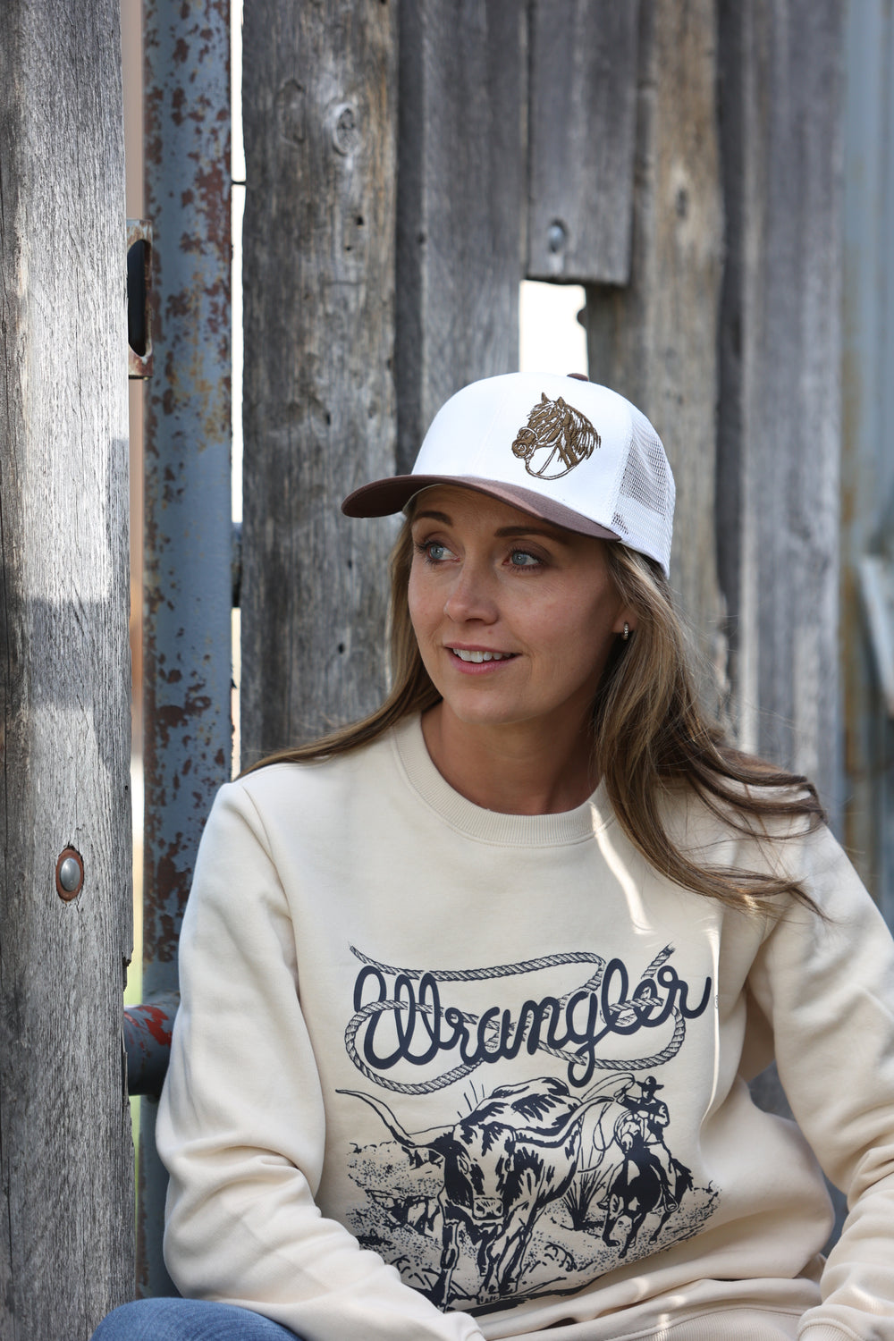 A MARSHALL Ball Cap - Amber's Horse 'Hawk'