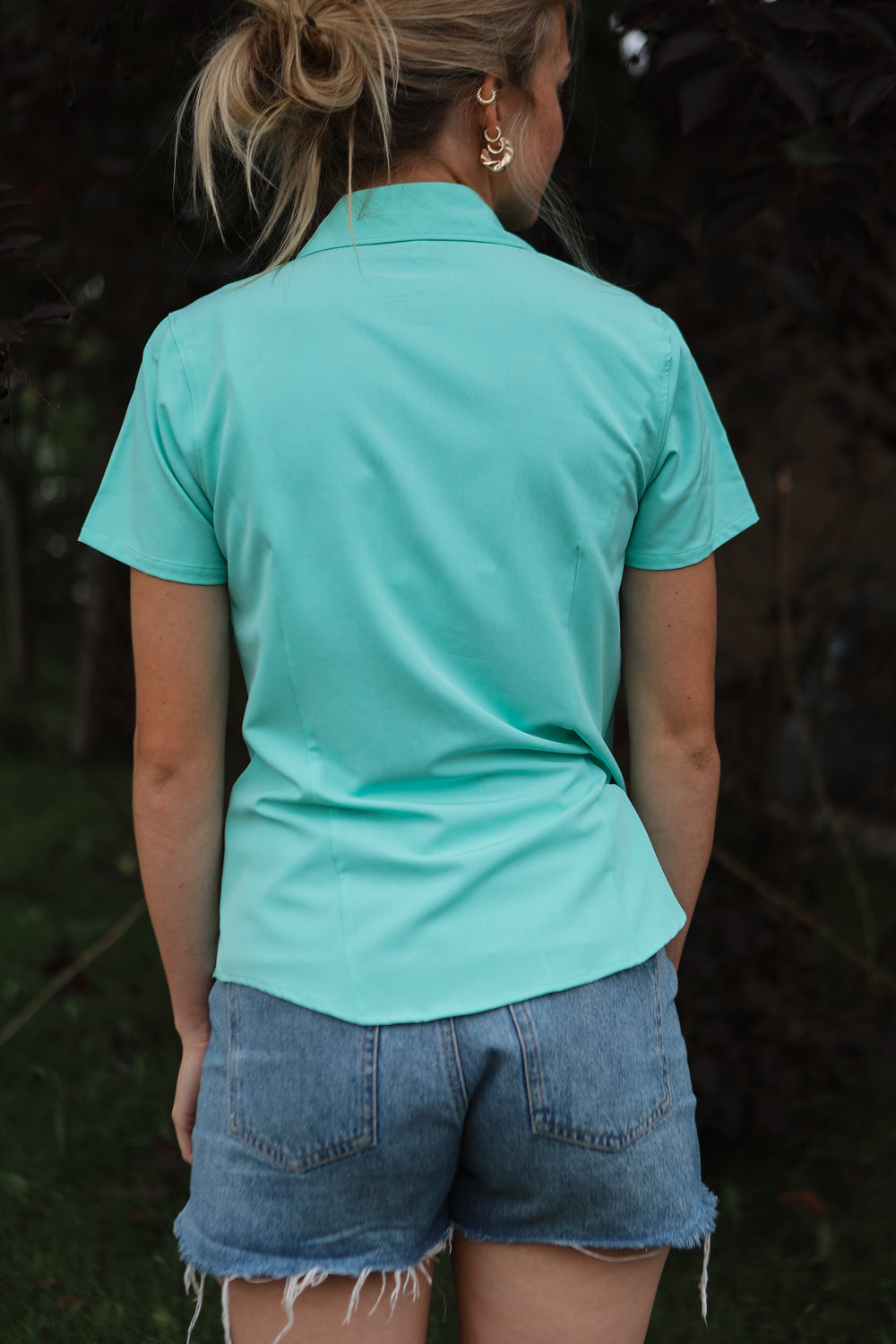 Cinch - Women's Short Sleeve Arenaflex Crosshatch Woven