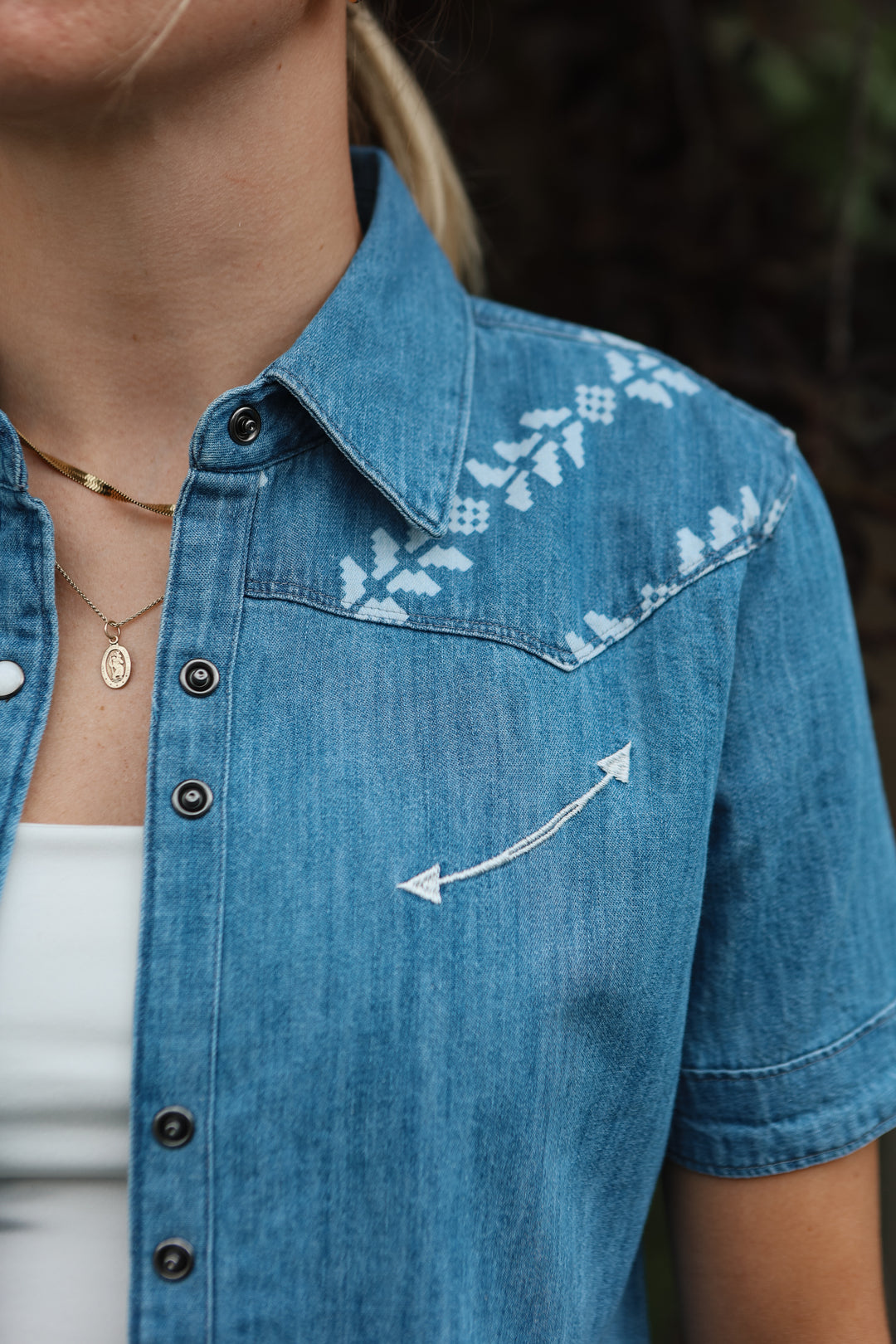 Cinch - Women's Short Sleeve Denim