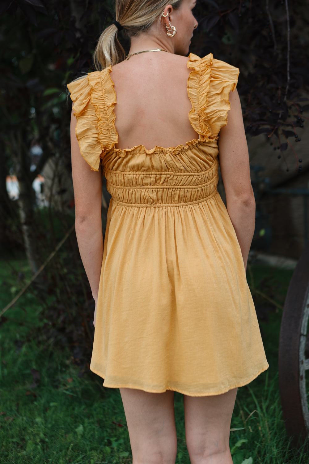 Panhandle - Flouncy Gathered Dress