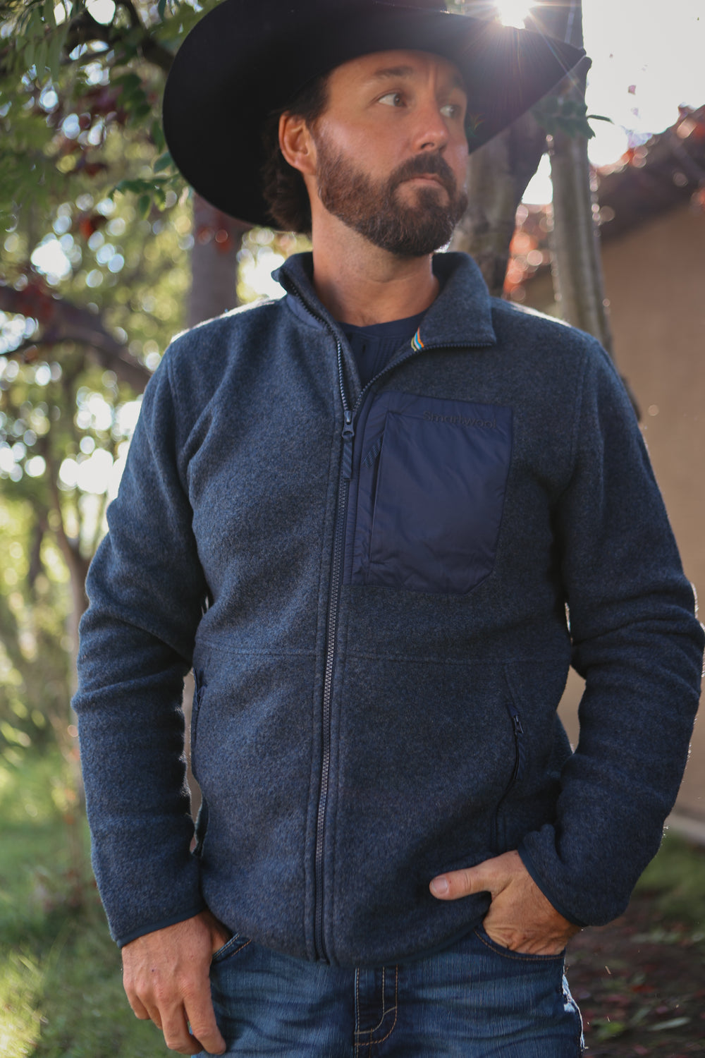 Smartwool - Men's Second Cut Fleece Jacket - Deep Navy