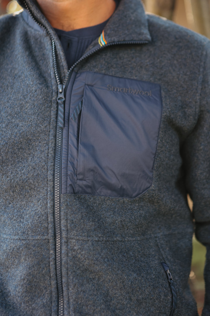 Smartwool - Men's Second Cut Fleece Jacket - Deep Navy