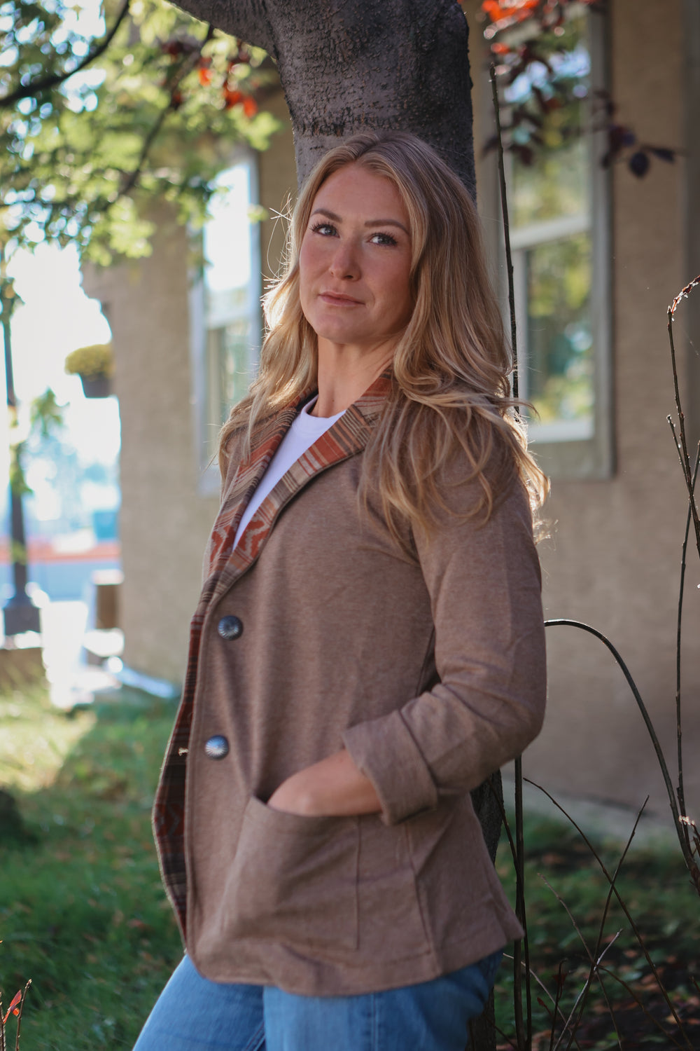 Cinch - Women's Blazer - Stone