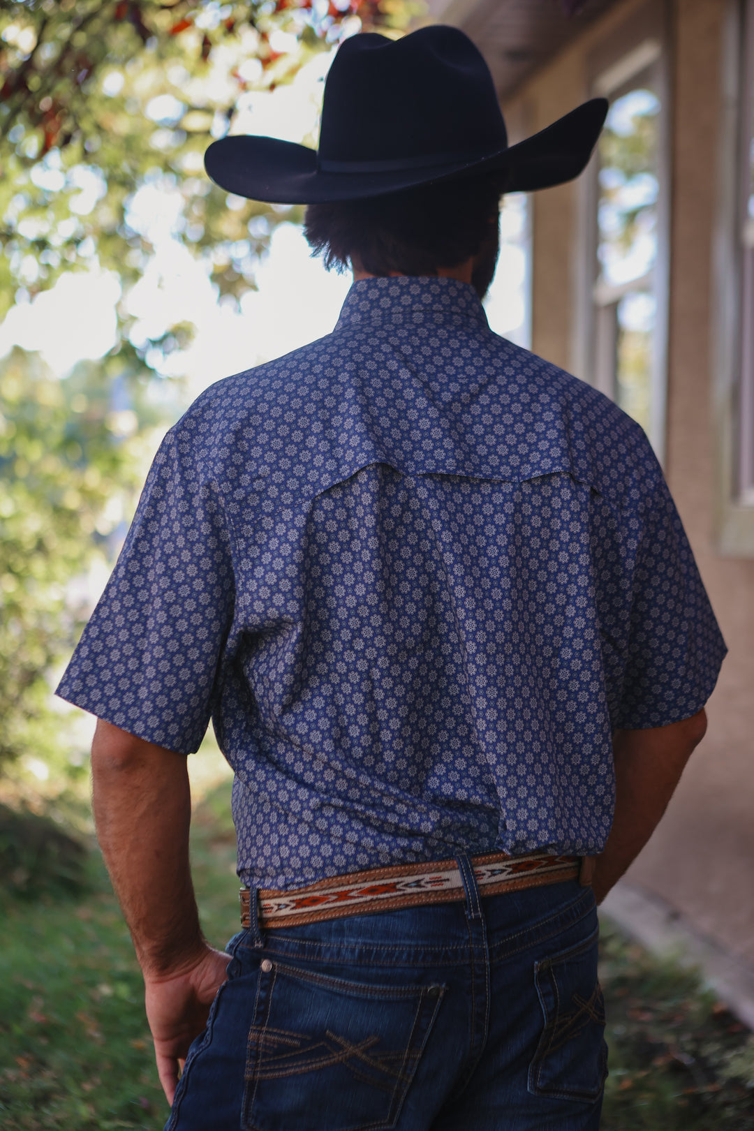 Cinch - Men's Vented Athletic Print Short Sleeve
