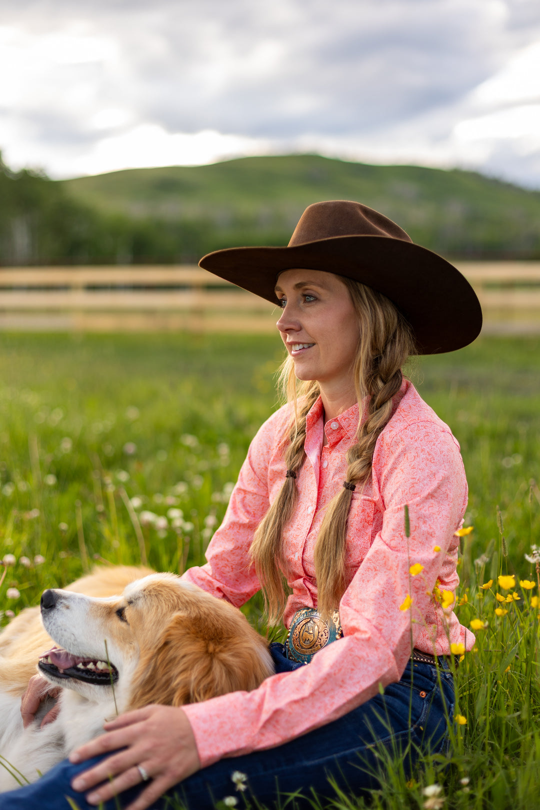 Cinch - Women's Floral Print Button-Down