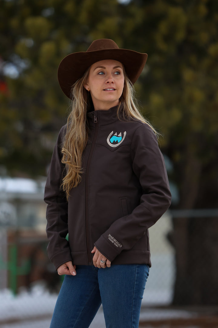 Cinch - Women's Brown Jacket with Marshall's Country Store Embroidery
