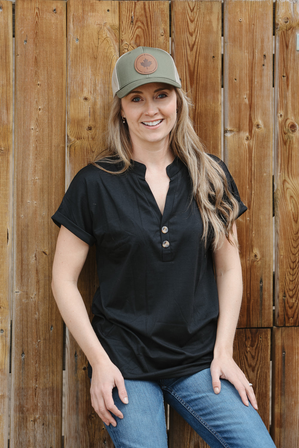 Women's Short Sleeve T Shirts V Neck Top