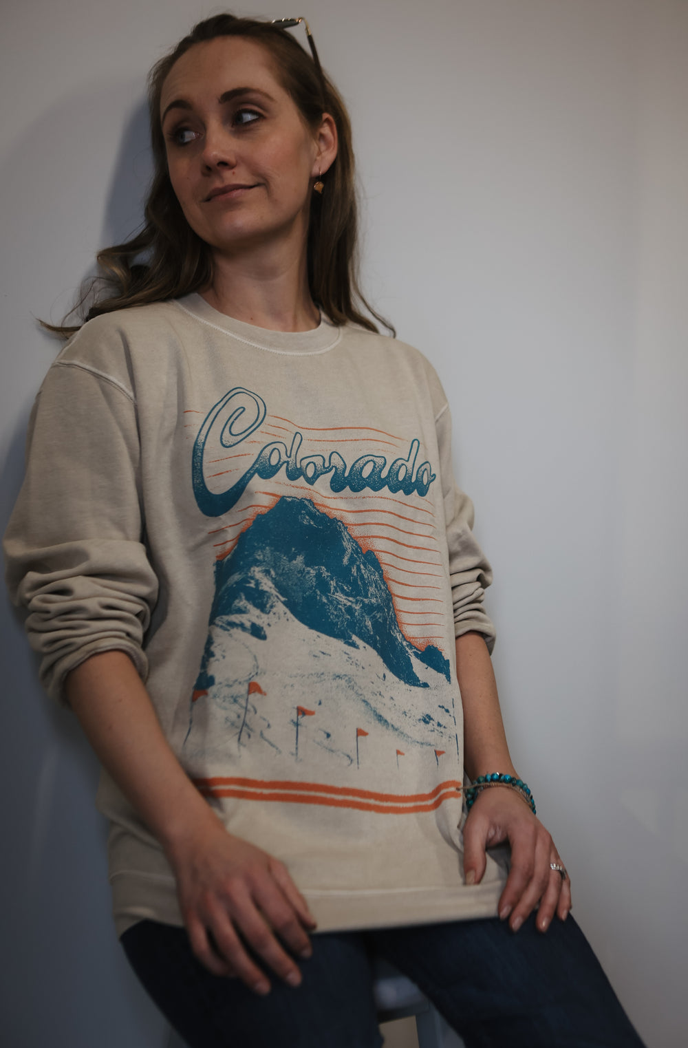 Girl Dangerous - Colorado Oversized Crewneck Sweatshirt