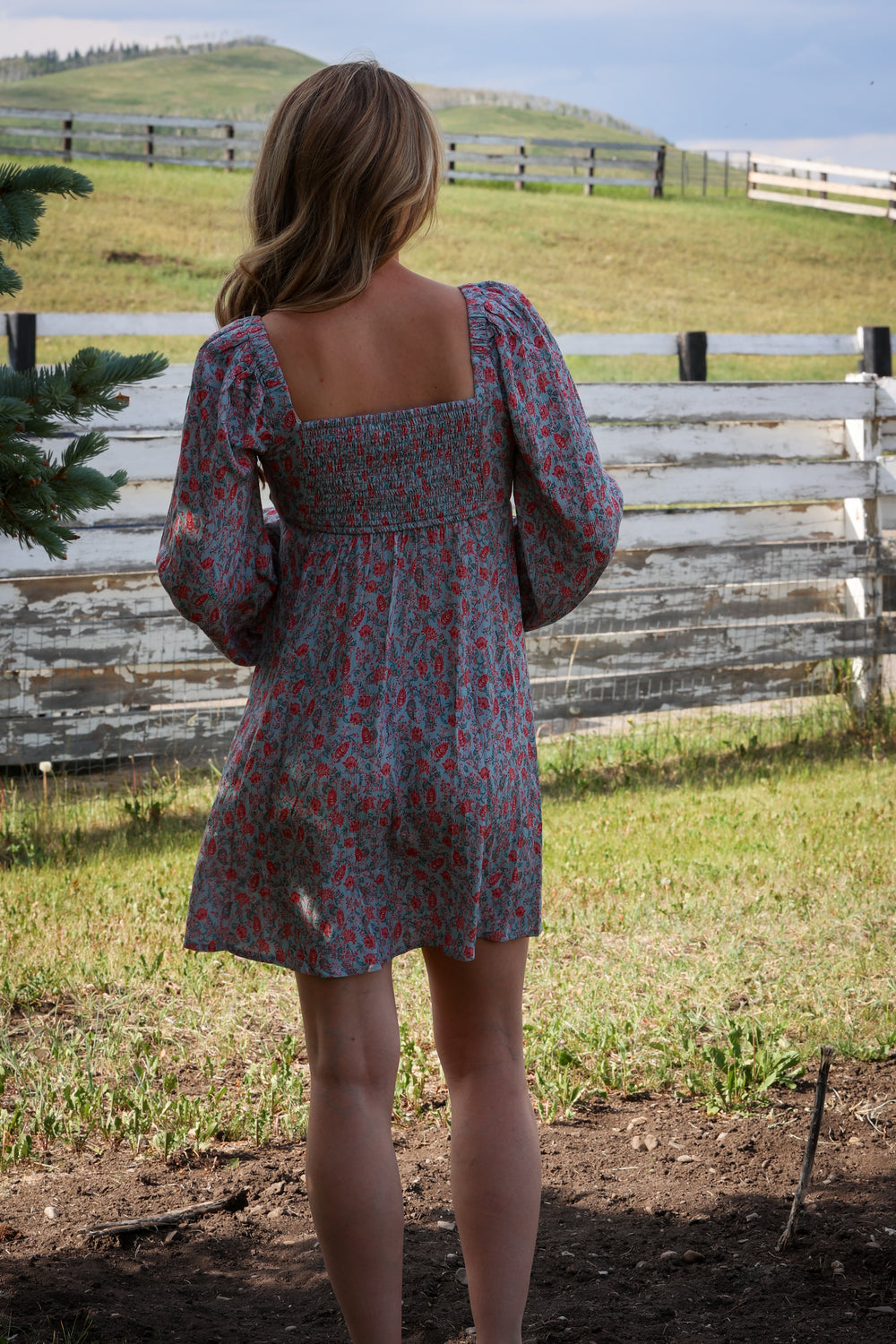 Panhandle - A-Line Floral Mini Dress