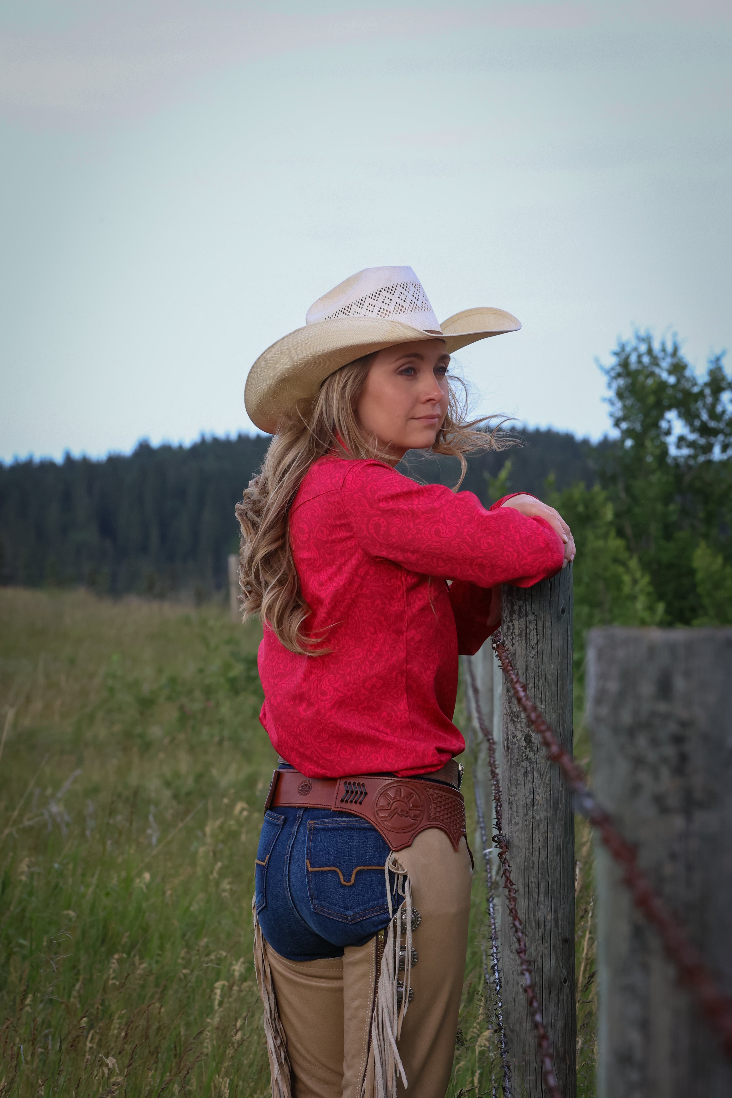 Cinch - Women's Long Sleeve Arenaflex Woven