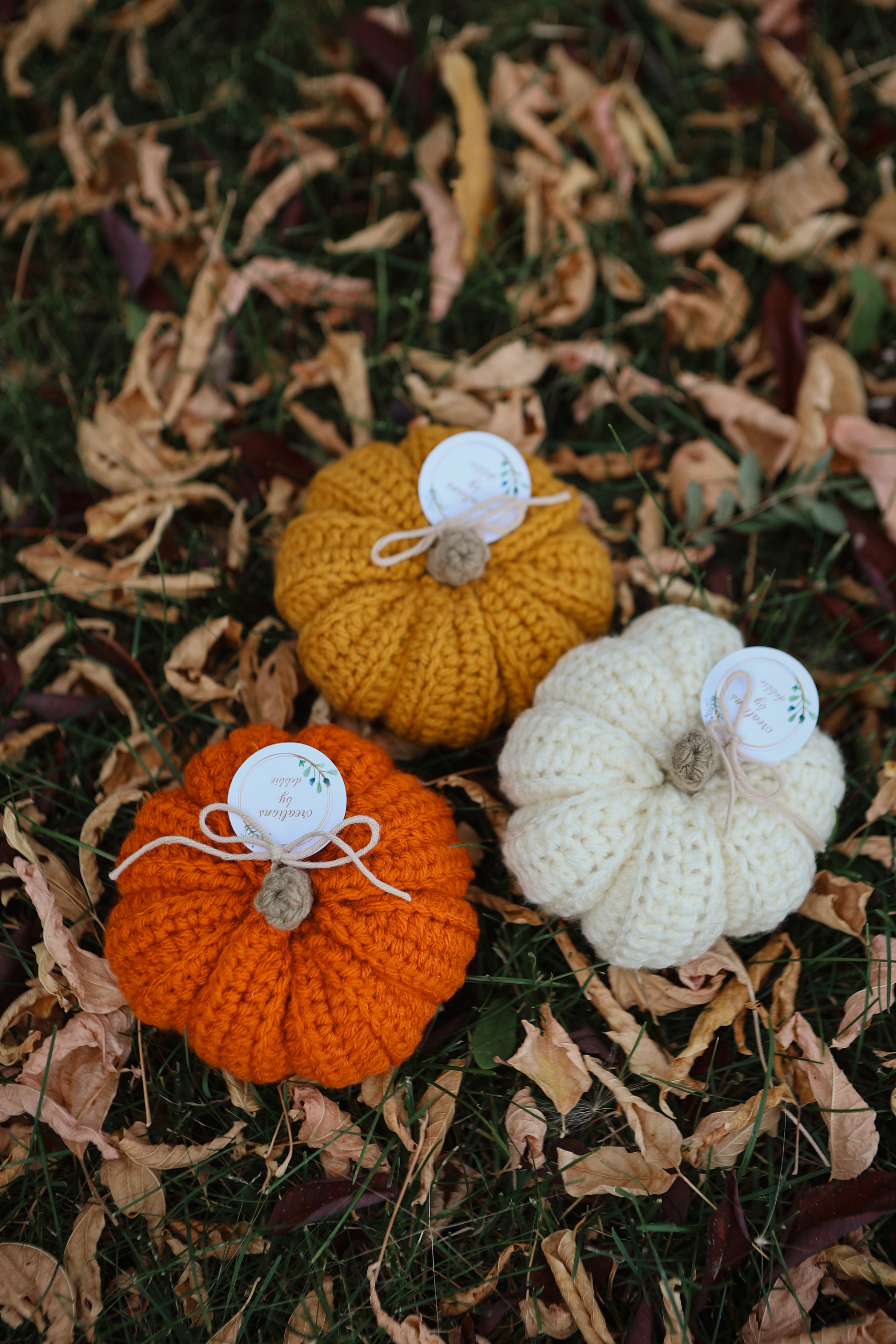 Handmade Fall Pumpkins