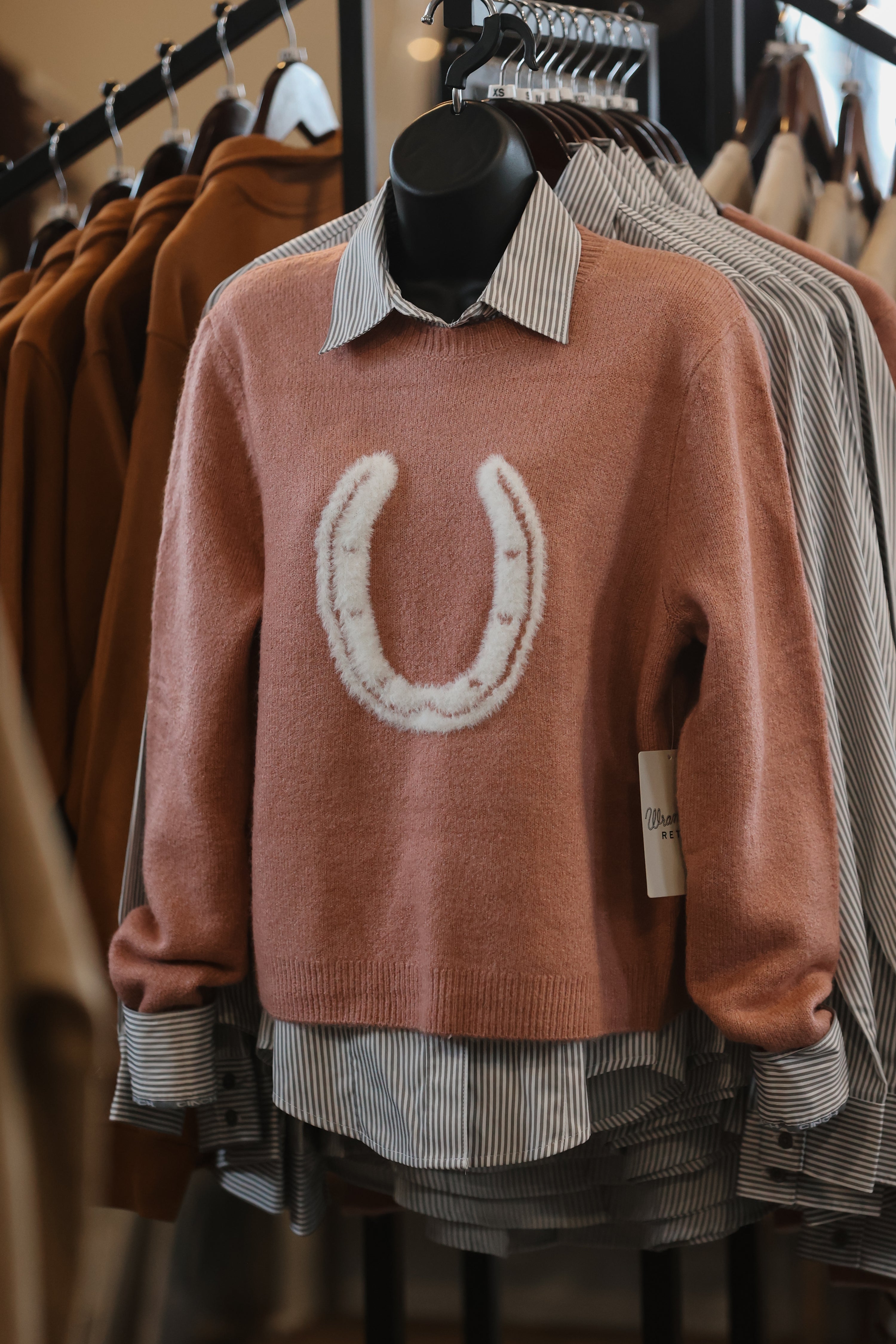 Wrangler - Women's Retro Horseshoe Sweater