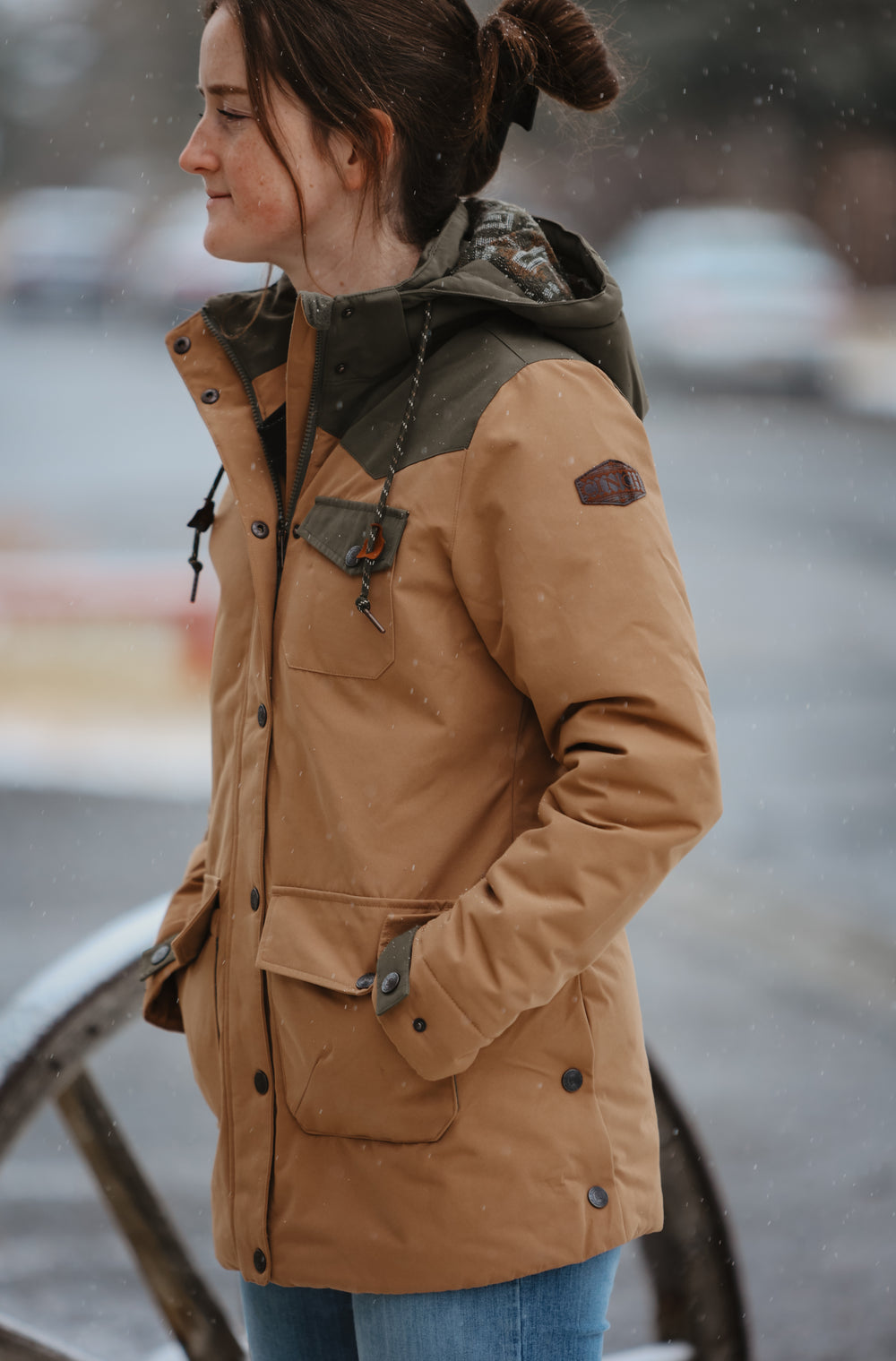 Cinch - Women's Barn Coat with Hood