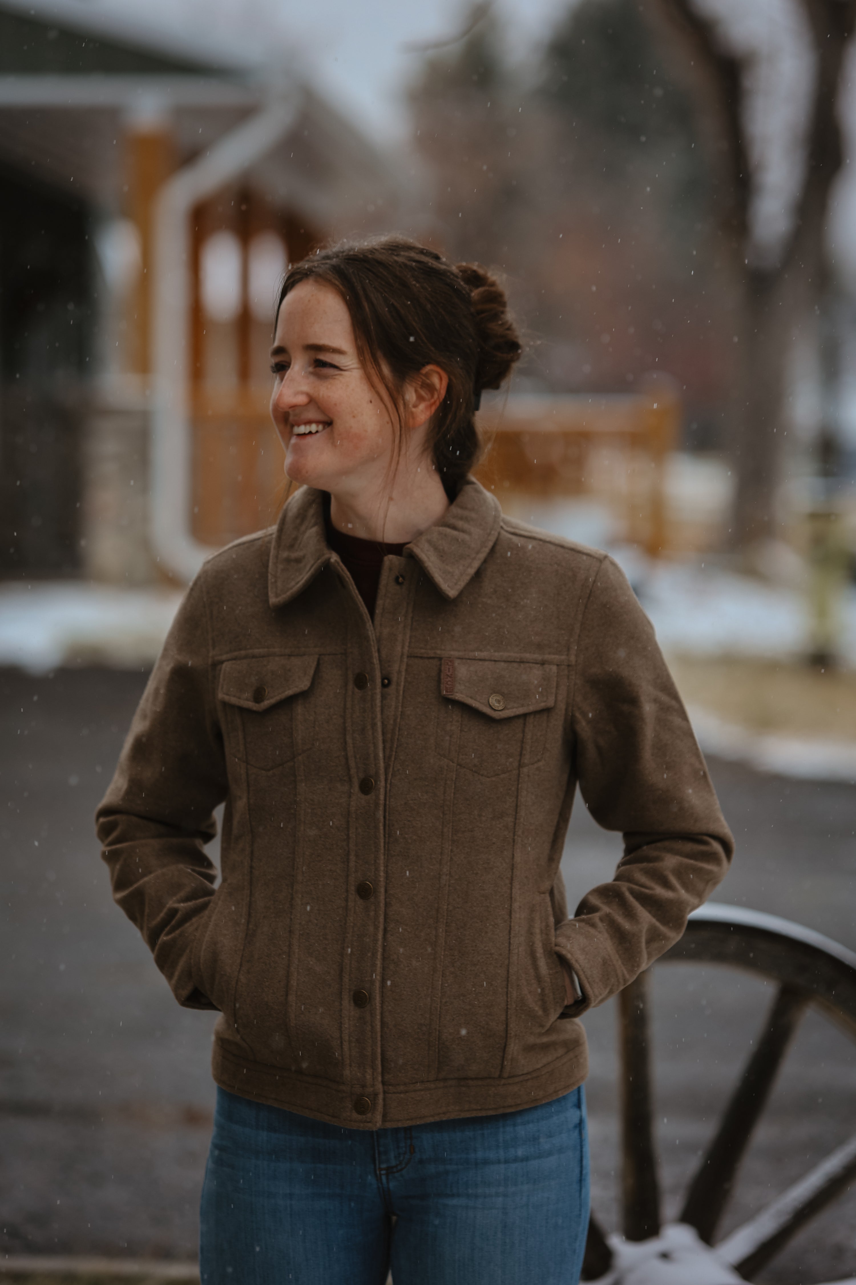 Cinch - Women's Poly Wool Trucker Jacket