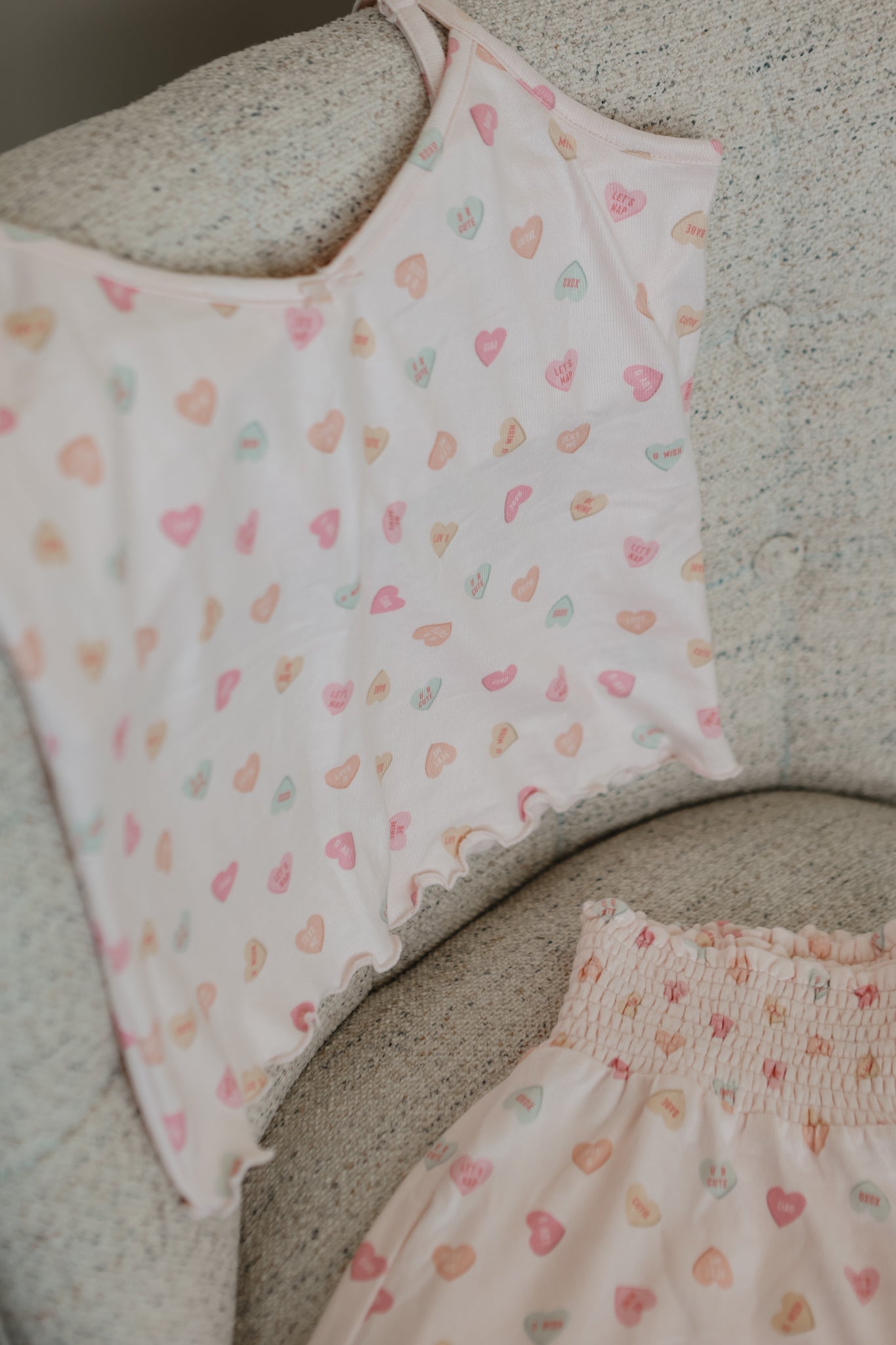 Z Supply - Dawn Candy Heart Lounge Set (Large Only)