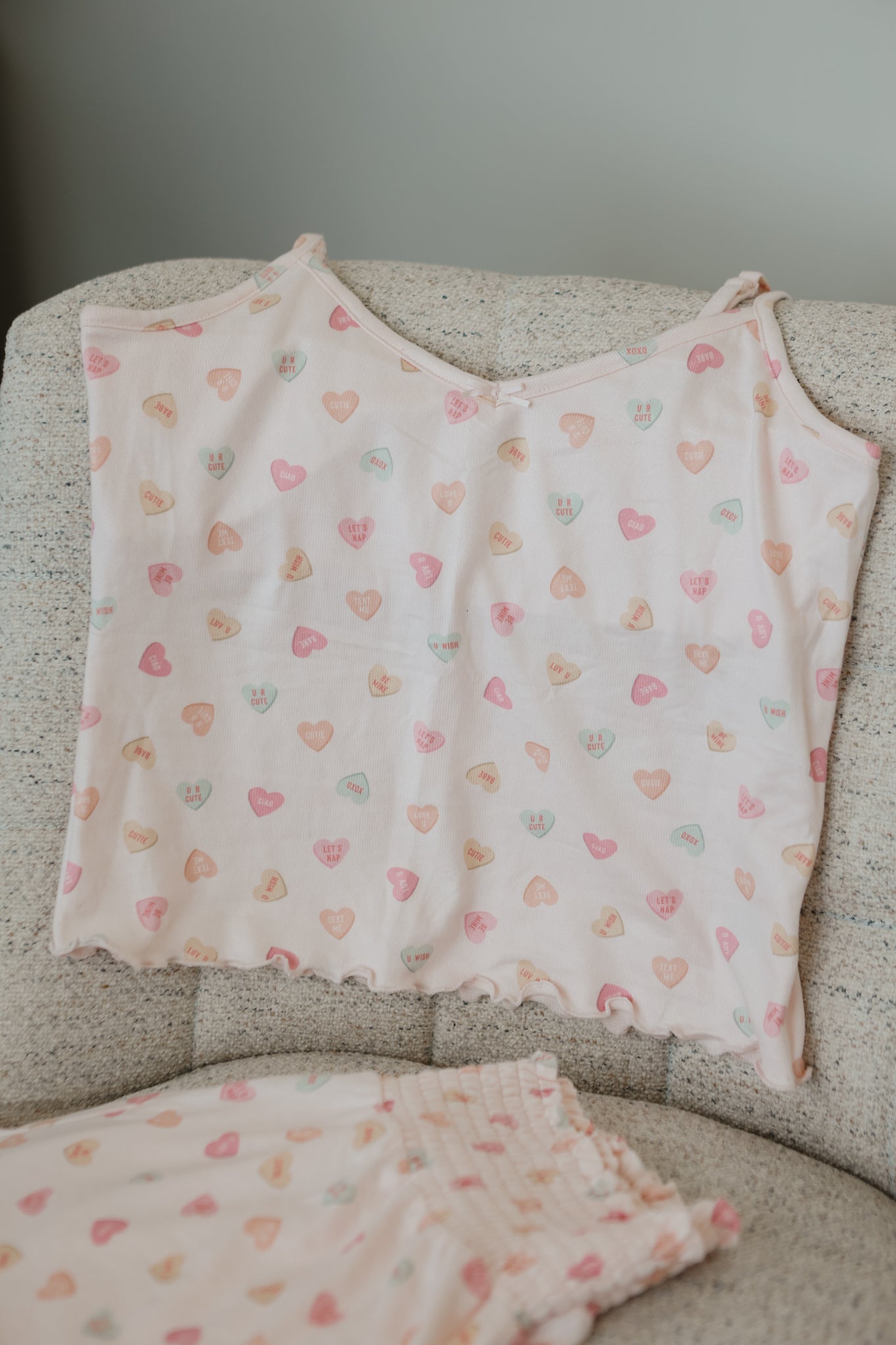 Z Supply - Dawn Candy Heart Lounge Set (Large Only)