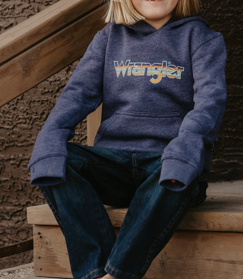 Wrangler - Youth Multicolor Pullover Hoodie - Regular Fit