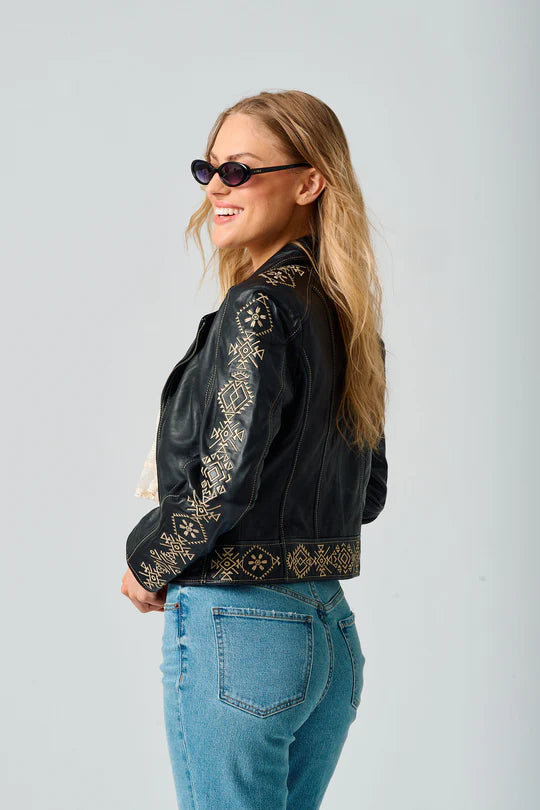 Mauritius -Women's leather jacket
