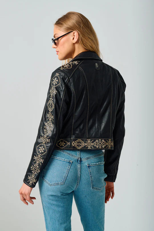 Mauritius -Women's leather jacket