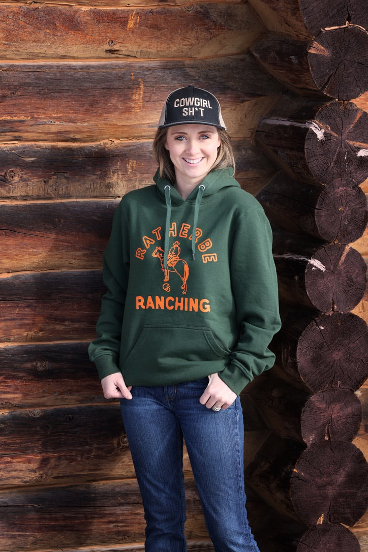 Cowboy Sh!t Hoodie - Rather Be Ranching (XL Only)